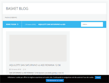 Tablet Screenshot of basketblog.it